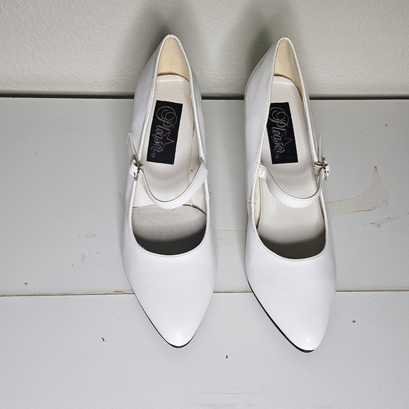 Pleaser Vanity-440 White Size 9W - Picture 4 of 8